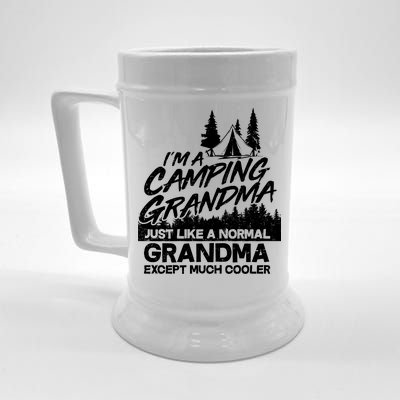 Camping Grandma Beer Stein