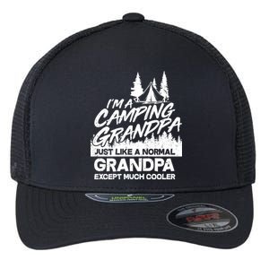 Camping Grandpa Flexfit Unipanel Trucker Cap