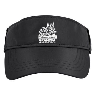 Camping Grandpa Adult Drive Performance Visor