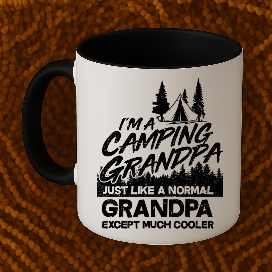 Camping Grandpa Mug
