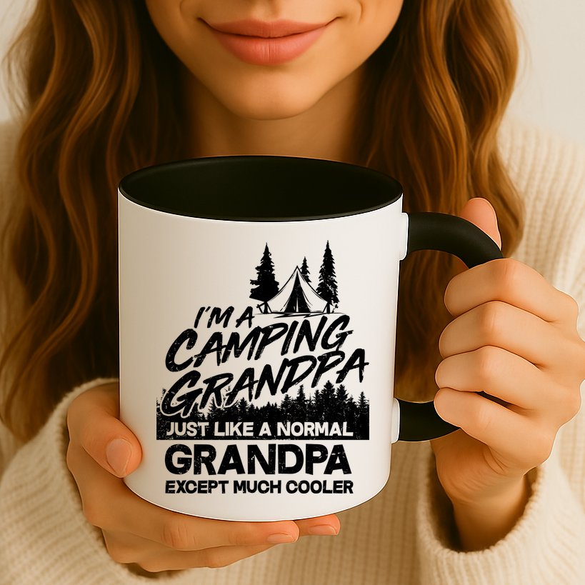 Camping Grandpa Mug