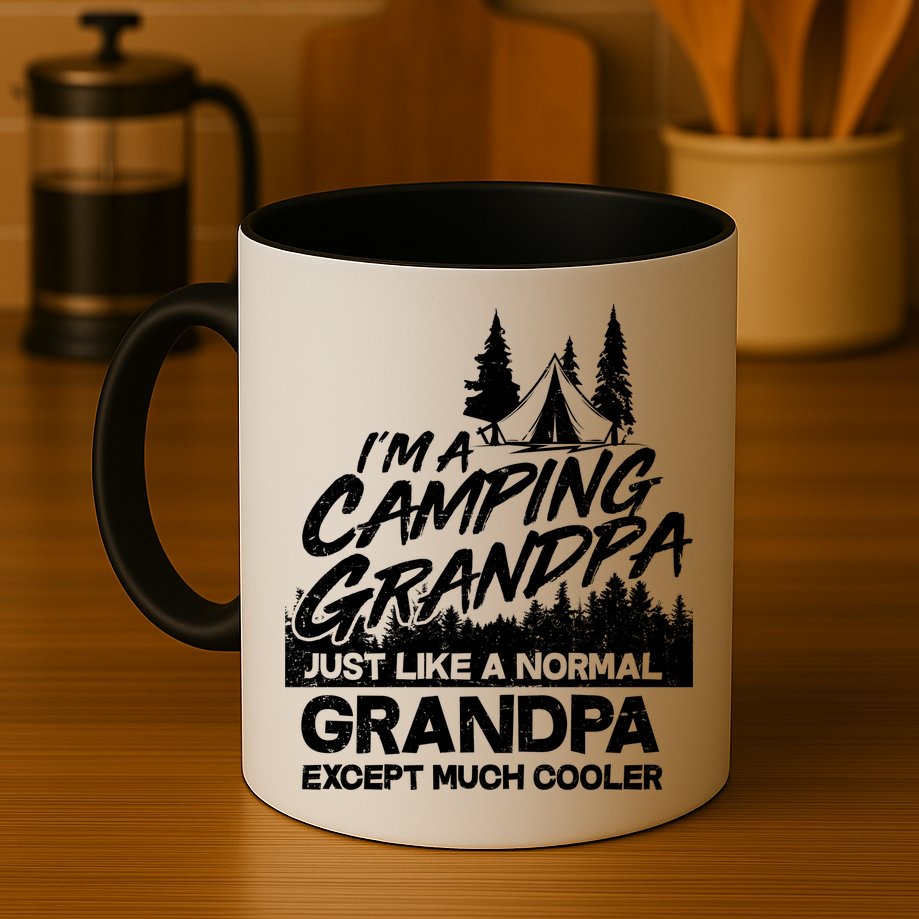 Camping Grandpa Mug