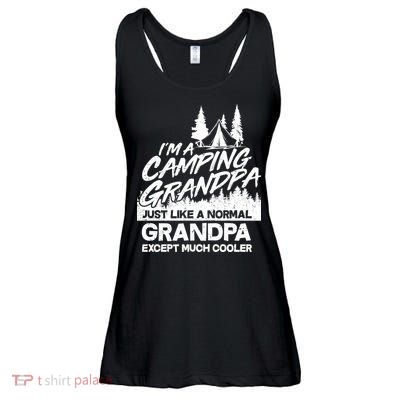 Camping Grandpa Ladies Essential Flowy Tank