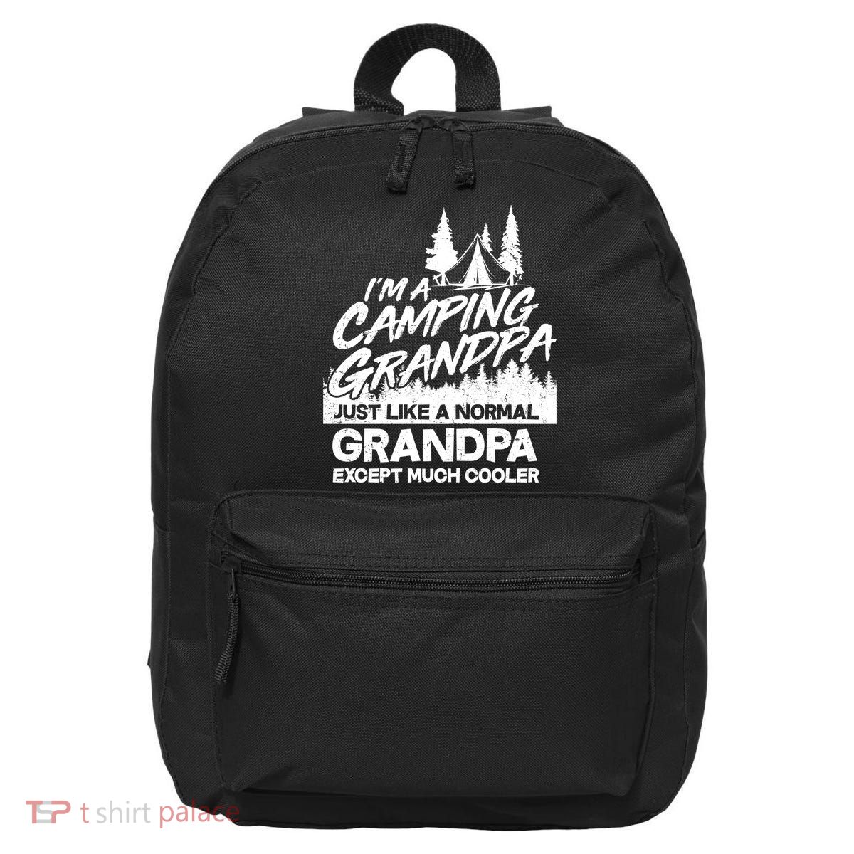 Camping Grandpa 16 in Basic Backpack