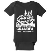 Camping Grandpa Baby Bodysuit