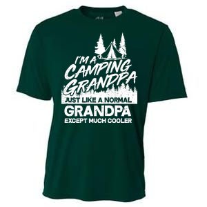 Camping Grandpa Cooling Performance Crew T-Shirt