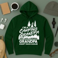 Camping Grandpa Hoodie