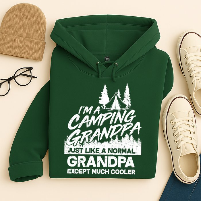 Camping Grandpa Hoodie