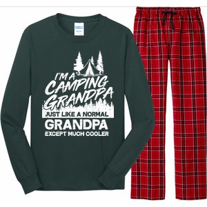 Camping Grandpa Long Sleeve Pajama Set