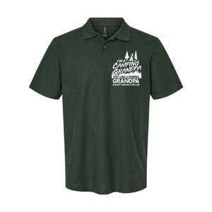 Camping Grandpa Softstyle Adult Sport Polo