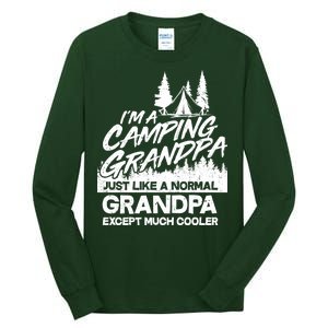 Camping Grandpa Tall Long Sleeve T-Shirt