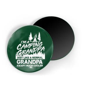 Camping Grandpa Magnet