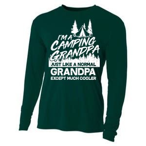 Camping Grandpa Cooling Performance Long Sleeve Crew