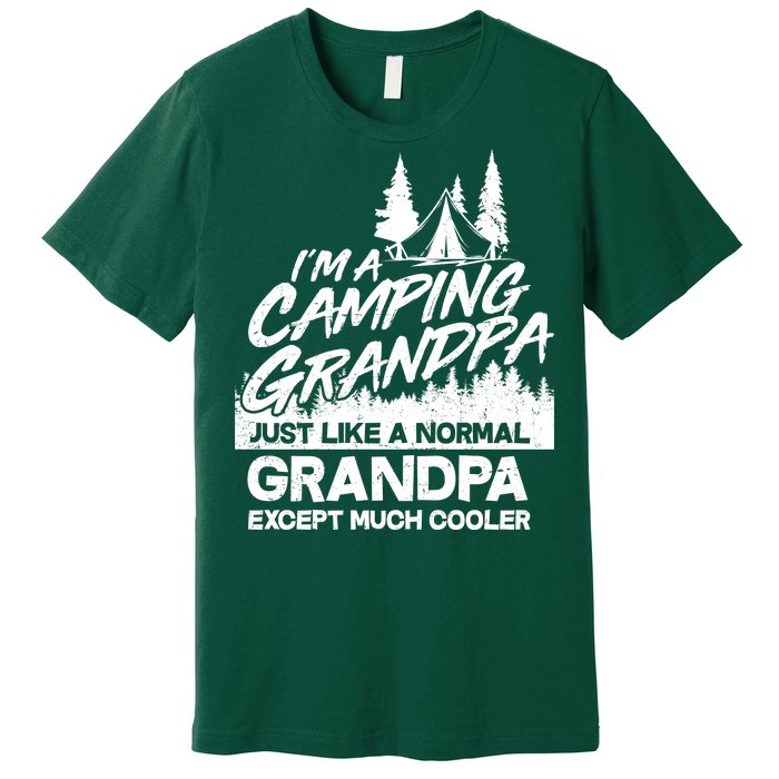 Camping Grandpa Premium T-Shirt