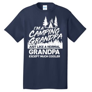 Camping Grandpa Tall T-Shirt