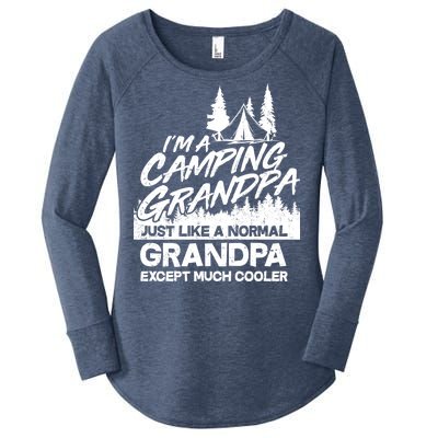 Camping Grandpa Women's Perfect Tri Tunic Long Sleeve Shirt