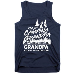 Camping Grandpa Tank Top