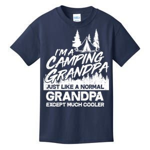 Camping Grandpa Kids T-Shirt