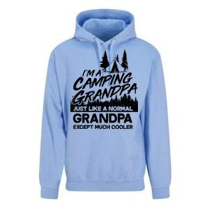 Camping Grandpa Unisex Surf Hoodie