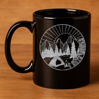 Camping I Hate People 11oz C Handle Ceramic Mug