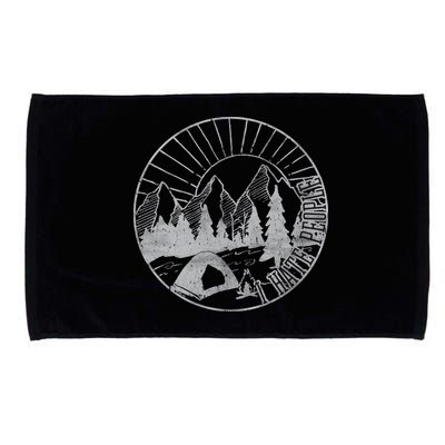 Camping I Hate People Microfiber Hand Towel