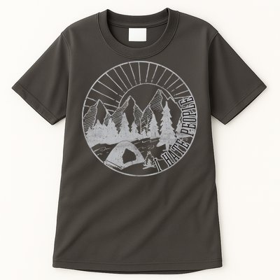 Camping I Hate People Tall T-Shirt