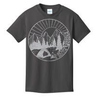 Camping I Hate People Kids T-Shirt