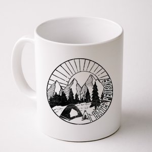 Camping I Hate People Coffee Mug