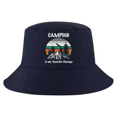 Camping Is My Therapy Cool Comfort Performance Bucket Hat