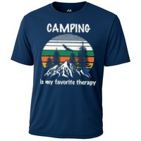 Camping Is My Therapy Cooling Performance Crew T-Shirt
