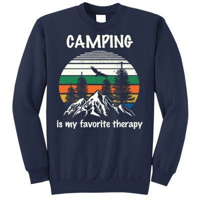 Camping Is My Therapy Sweatshirt