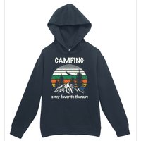 Camping Is My Therapy Urban Pullover Hoodie