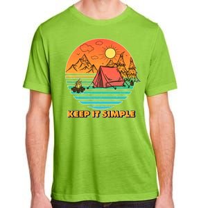 Camping Keep It Simple Adult ChromaSoft Performance T-Shirt