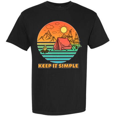 Camping Keep It Simple Garment-Dyed Heavyweight T-Shirt