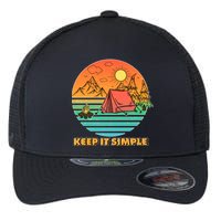 Camping Keep It Simple Flexfit Unipanel Trucker Cap