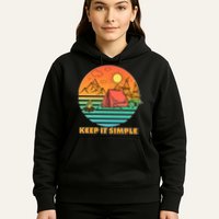 Camping Keep It Simple Hoodie