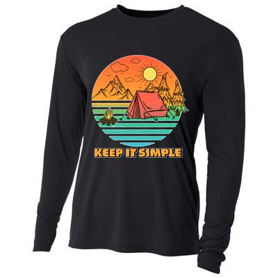 Camping Keep It Simple Cooling Performance Long Sleeve Crew