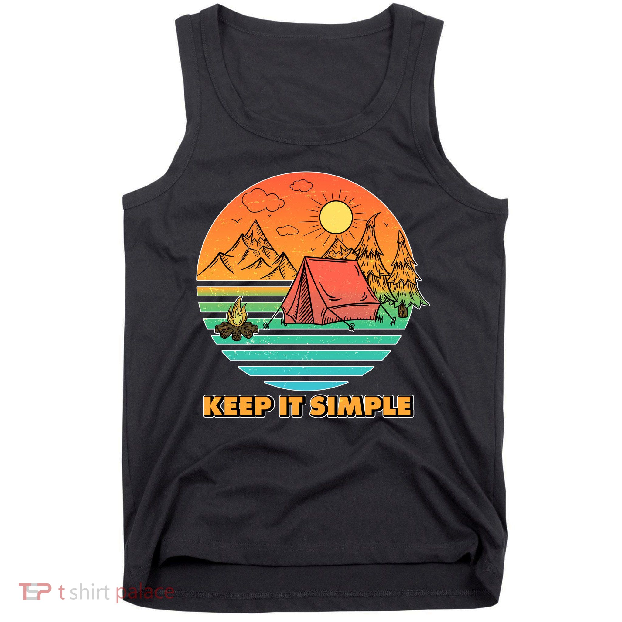 Camping Keep It Simple Tank Top