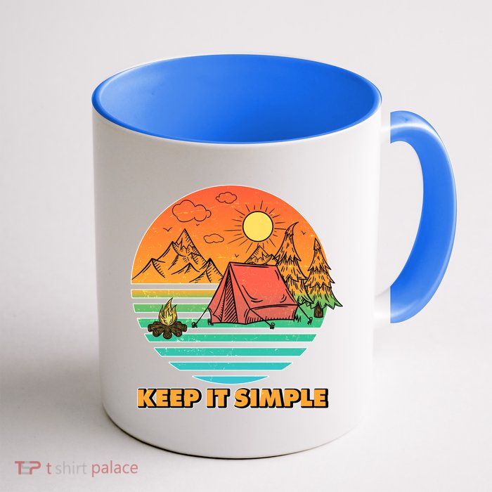Camping Keep It Simple Mug