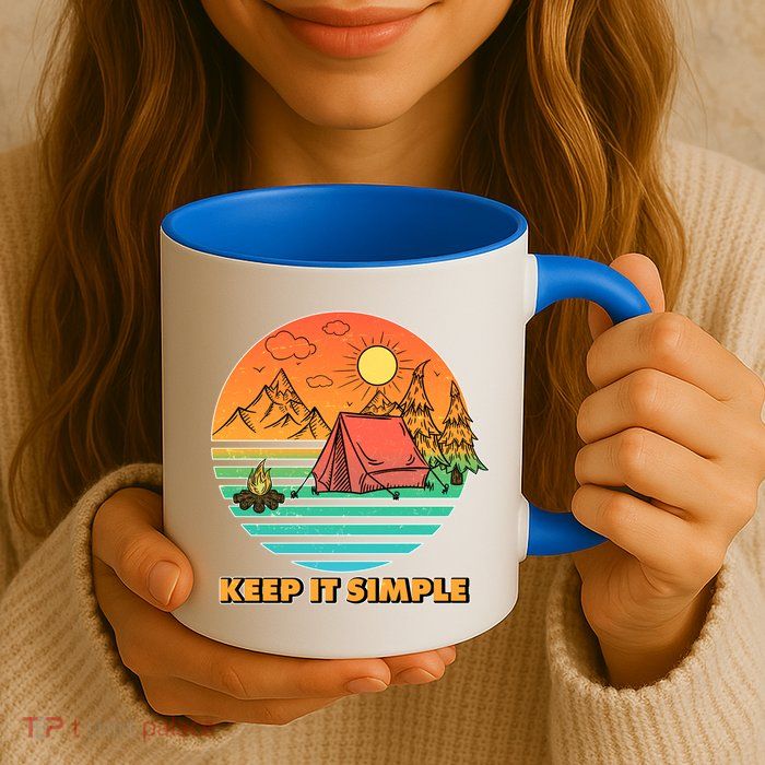 Camping Keep It Simple Mug