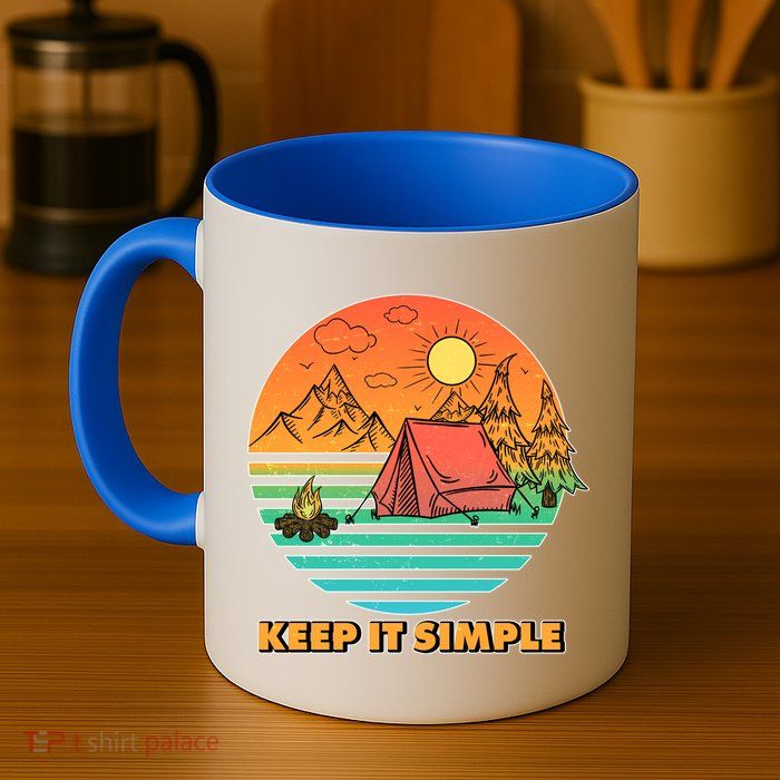 Camping Keep It Simple Mug