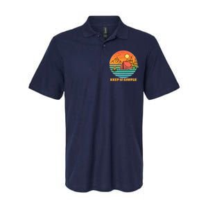 Camping Keep It Simple Softstyle Adult Sport Polo