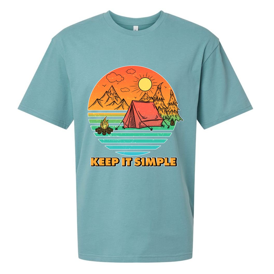Camping Keep It Simple Sueded Cloud Jersey T-Shirt