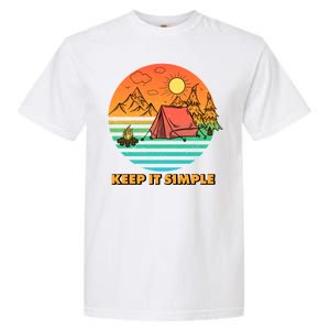 Camping Keep It Simple Garment-Dyed Heavyweight T-Shirt