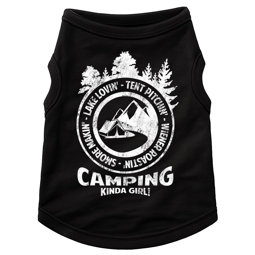 Camping Kinda Girl Doggie Tank