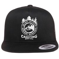 Camping Kinda Girl Flatbill Hat