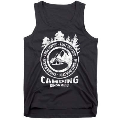 Camping Kinda Girl Tank Top