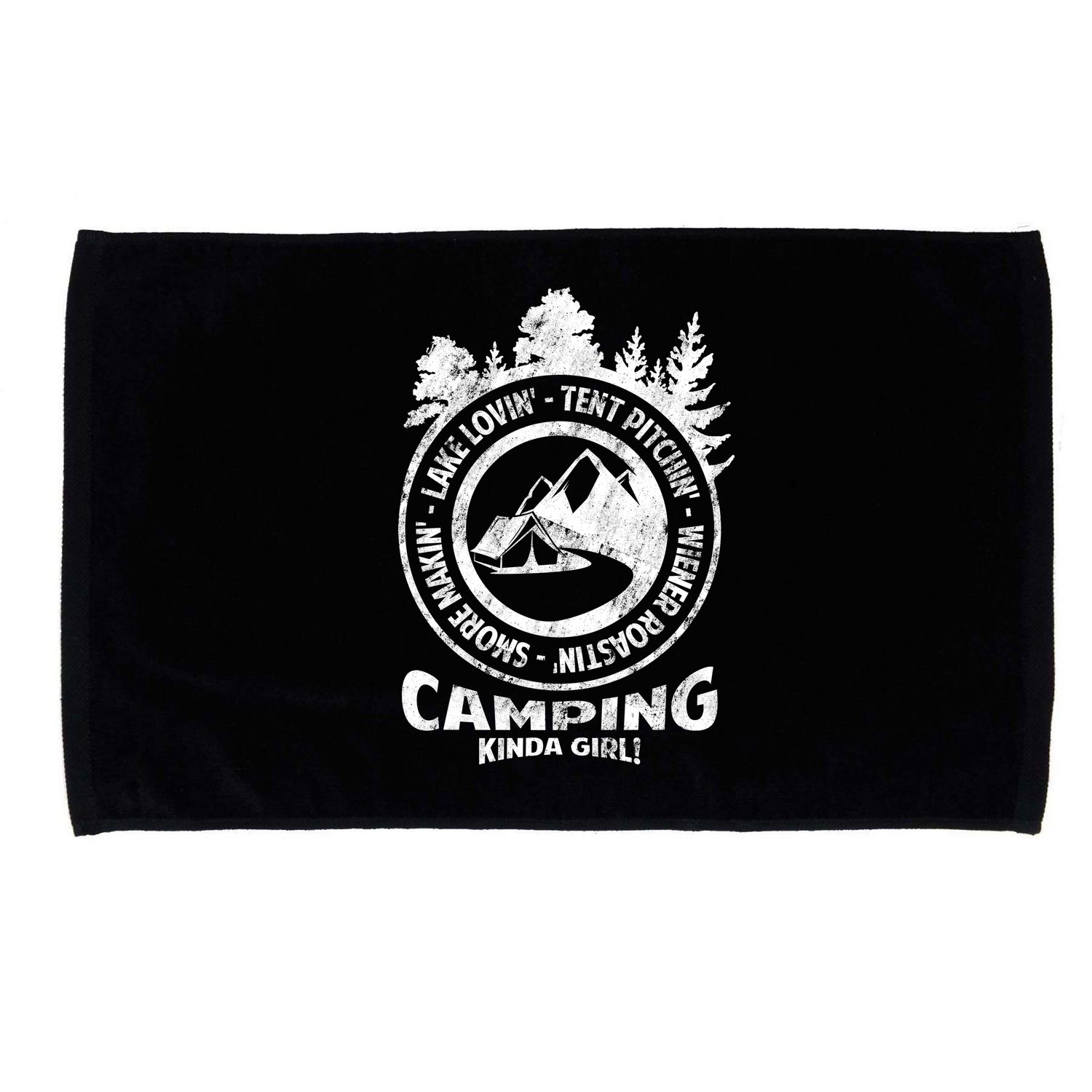 Camping Kinda Girl Microfiber Hand Towel