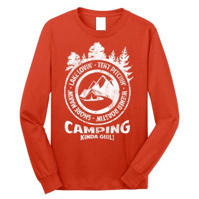 Camping Kinda Girl Long Sleeve Shirt