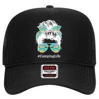 Camping Life Messy Hair Trucker Hat